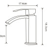 Mexen Libra Waschtischarmatur, Chrom - 745100-00
