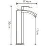 Mexen Libra R77 Badewannen-Set, schwarz - 745113R77-70