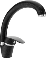 Mexen Rosa Küchenarmatur, schwarz gesprenkelt - 670800-76