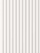 Mexen Strito 01 Strio 01 Muster von gerillten Wandlammellen, weiß - S120-01-301-S