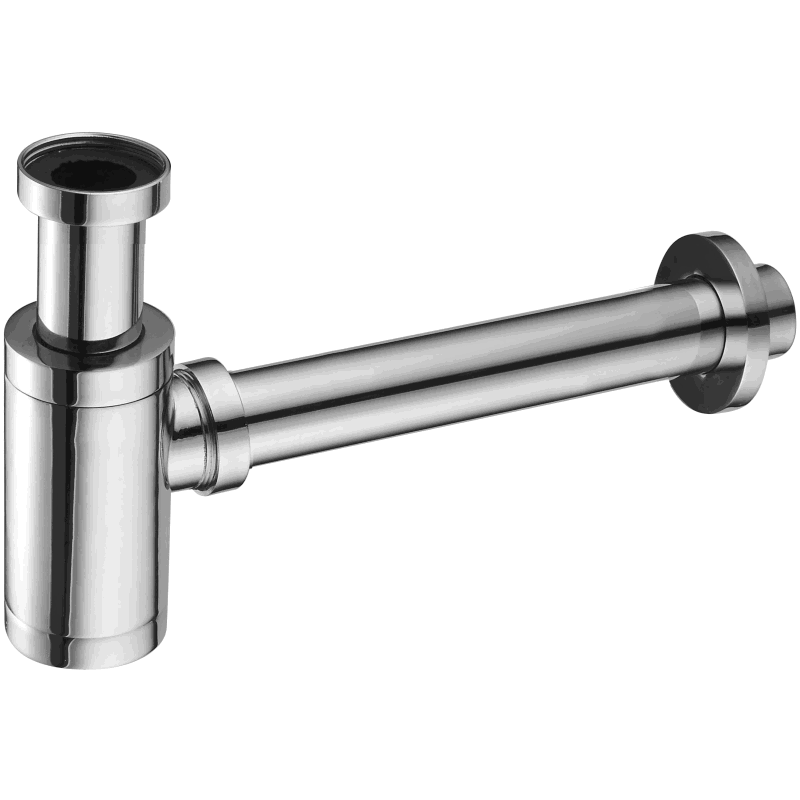 Mexen Runder Waschbecken-Halbsiphon, Chrom - 79950-00