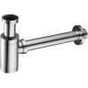 Mexen Runder Waschbecken-Halbsiphon, Chrom - 79950-00