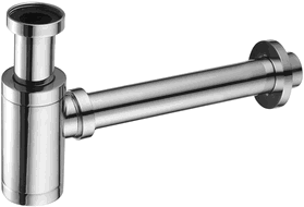 Mexen Runder Waschbecken-Halbsiphon, Chrom - 79950-00