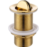 Mexen Drehbarer Klick-Klack-Stöpsel, gold - 79913-50
