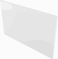 Mexen Uni seitliches Panel 75 cm für rechteckige Badewanne, weiß - 55099-075