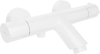 Mexen Kai thermostatische Badewannenarmatur, weiß - 77300-20