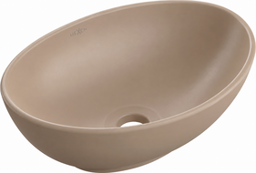 Mexen Elza Aufsatzwaschbecken 40 x 33 cm, Cappuccino matt - 21014064