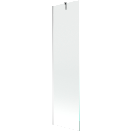 Mexen Next 1-flügelige Badewannenwand 50 x 150 cm, transparent, Chrom - 895-050-000-00-00-01