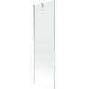 Mexen Next Badewannenabtrennung 1-flügelig 60 x 150 cm, transparent, Chrom - 895-060-000-00-00-01