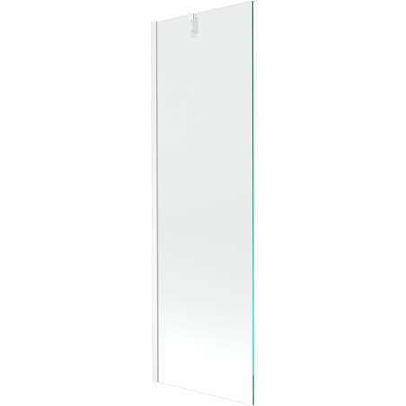 Mexen Next Einteilige Badewannenfaltwand 60 x 150 cm, transparent, weiß - 895-060-000-00-00-20