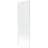 Mexen Next 1-flügelige Badewannenabtrennung 60 x 150 cm, transparent, weiß - 895-060-000-00-00-20