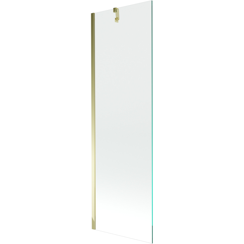 Mexen Next Duschabtrennung 1-flügelig 60 x 150 cm, transparent, gold - 895-060-000-00-00-50