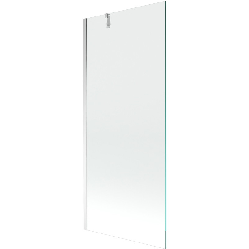 Mexen Next Badezimmerspritzschutz 1-flügelig 80 x 150 cm, transparent, Chrom - 895-080-000-00-00-01
