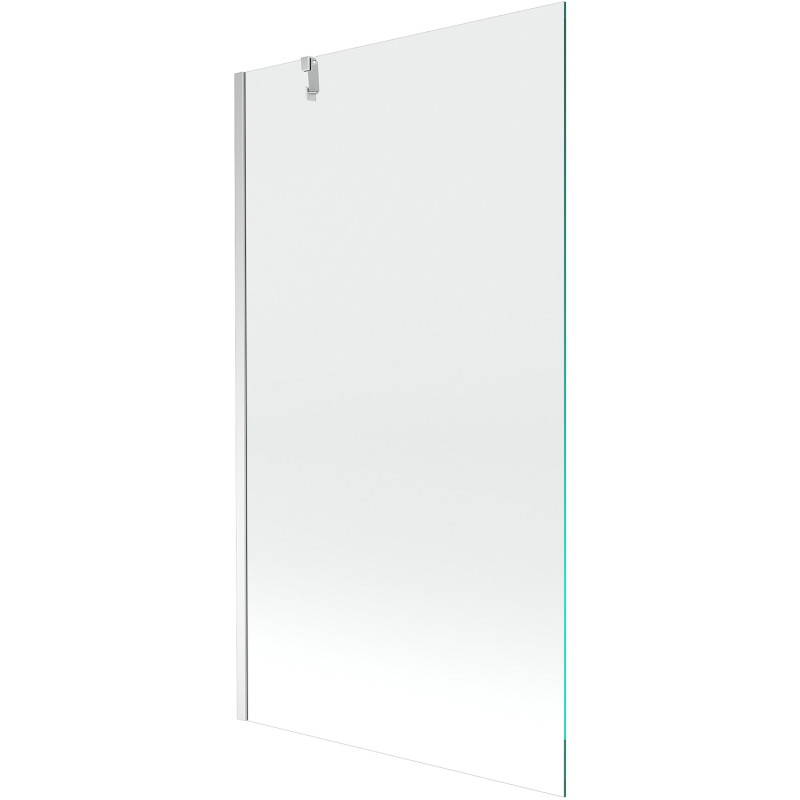 Mexen Next 1-flügelige Badewannenabtrennung 90 x 150 cm, transparent, Chrom - 895-090-000-00-00-01