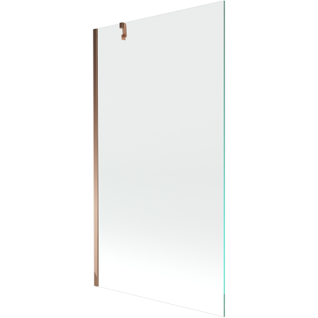 Mexen Next Badewannenfaltwand 1-flügelig 90 x 150 cm, transparent, Roségold - 895-090-000-00-00-60