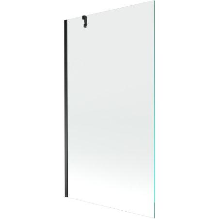 Mexen Next Badewannenfaltwand 1-flügelig 90 x 150 cm, transparent, schwarz - 895-090-000-00-00-70