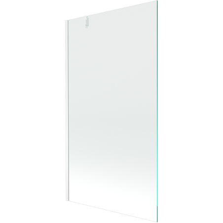 Mexen Next Badewannenfaltwand 1-flügelig 100 x 150 cm, transparent, weiß - 895-100-000-00-00-20