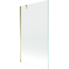 Mexen Next Wannenschirm 1-teilig 100 x 150 cm, transparent, gold - 895-100-000-00-00-50