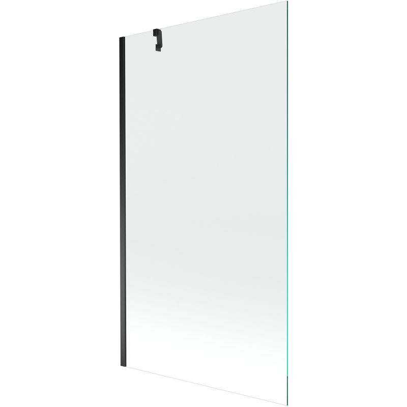 Mexen Next Badewannenabtrennung 1-flügelig 100 x 150 cm, transparent, schwarz - 895-100-000-00-00-70
