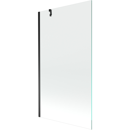 Mexen Next Badewannenabtrennung 1-flügelig 100 x 150 cm, transparent, schwarz - 895-100-000-00-00-70