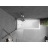 Mexen Next Badeaufsatz 1-teilig 50 x 150 cm, matt, Chrom - 895-050-000-00-30-01