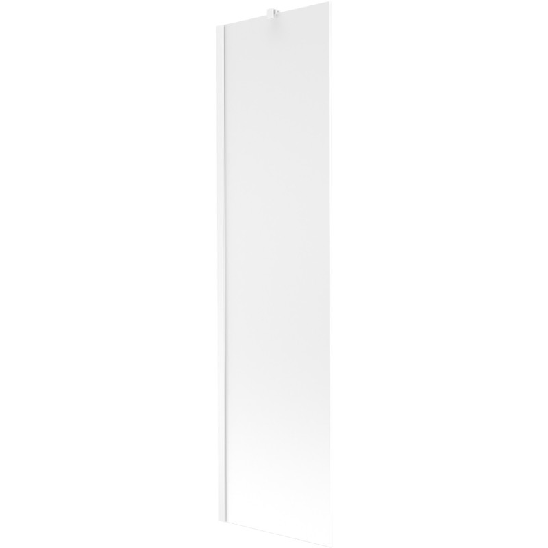 Mexen Next 1-flügelige Badewannenabtrennung 50 x 150 cm, mattiert, weiß - 895-050-000-00-30-20