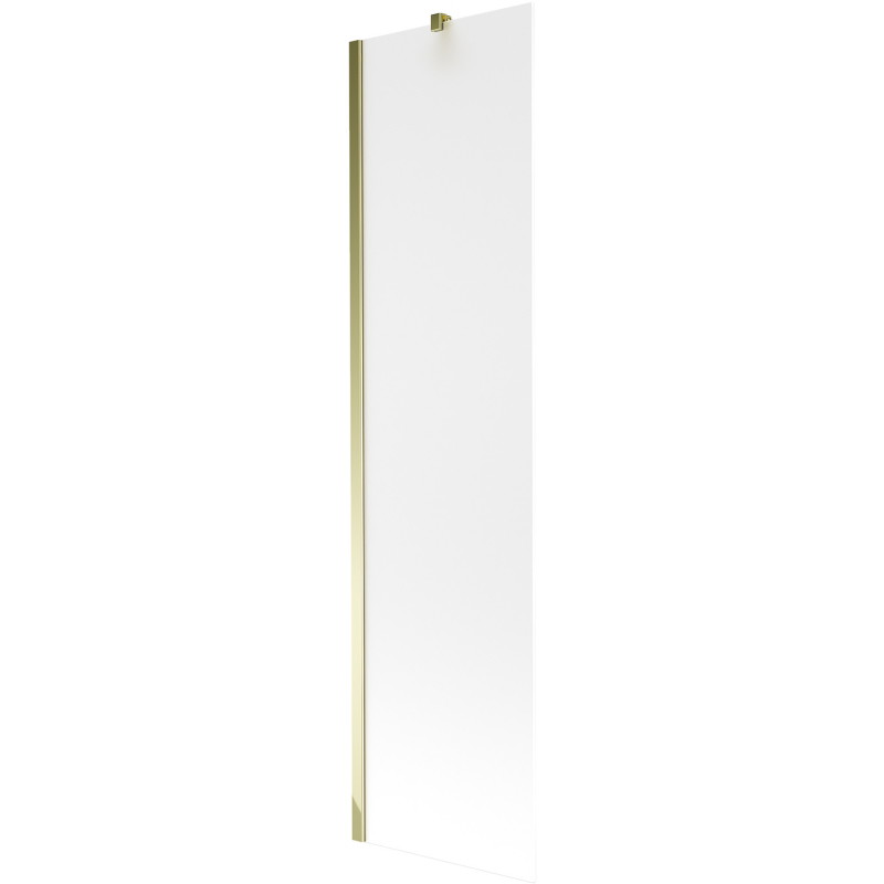 Mexen Next 1-flügelige Badewannenfaltwand 50 x 150 cm, matt, gold - 895-050-000-00-30-50