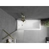 Mexen Next Badezimmer-Wandpaneel, 1-flügelig, 50 x 150 cm, matt, gold - 895-050-000-00-30-50