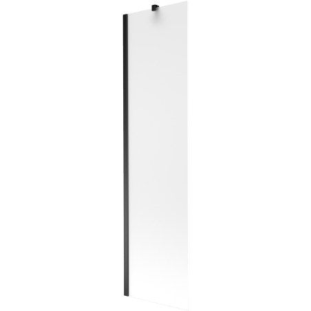 Mexen Next Badewannenabtrennung 1-flügelig 50 x 150 cm, matt, schwarz - 895-050-000-00-30-70