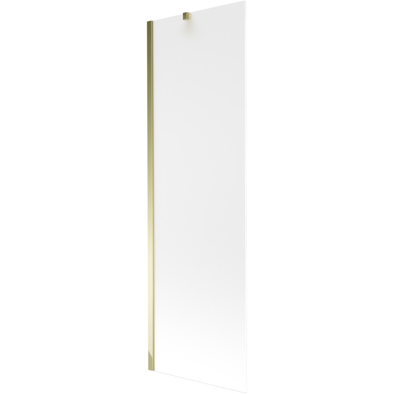Mexen Next 1-flügelige Badewannenabtrennung 60 x 150 cm, matt, gold - 895-060-000-00-30-50