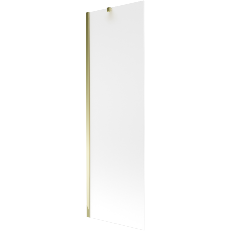Mexen Next 1-flügelige Badewannenabtrennung 60 x 150 cm, matt, gold - 895-060-000-00-30-50
