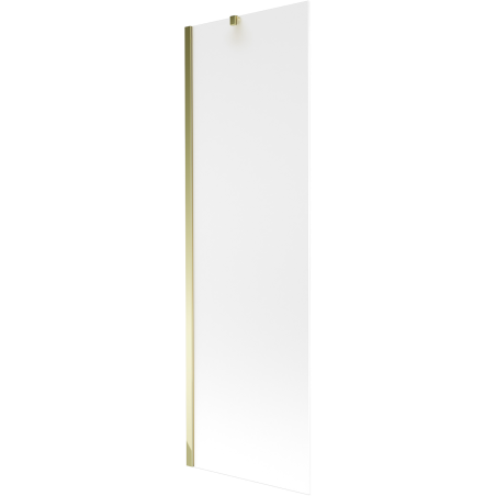 Mexen Next Badewannenabtrennung 1-flügelig 60 x 150 cm, matt, gold - 895-060-000-00-30-50