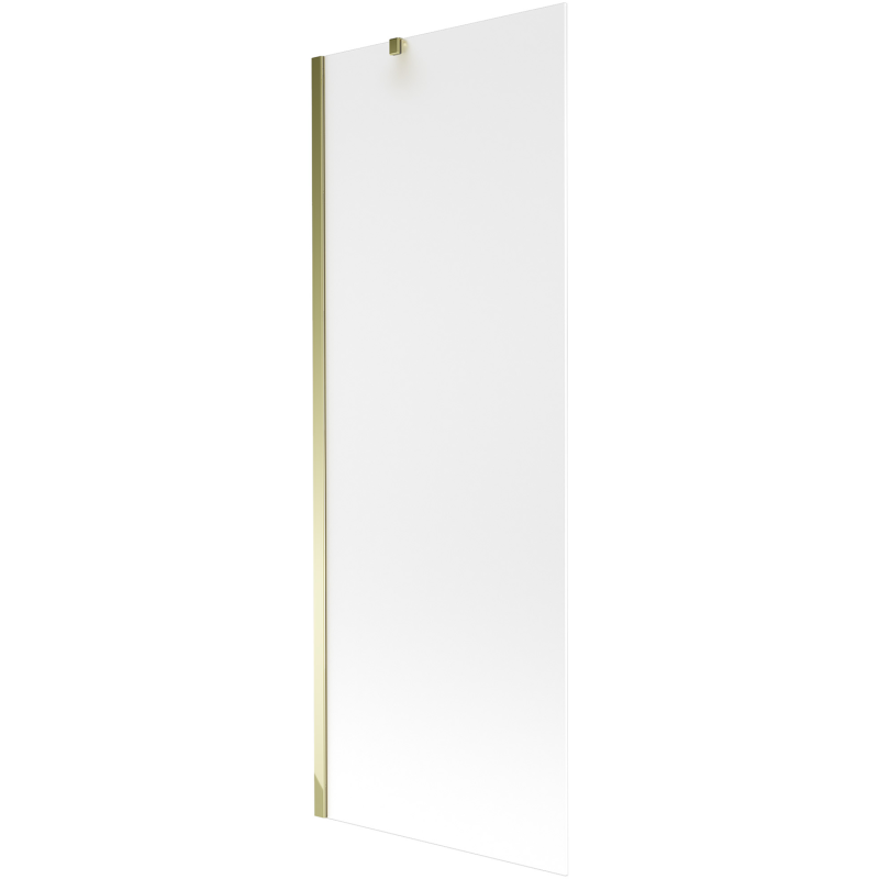 Mexen Next, 1-flügelige Badewannenfaltwand 70 x 150 cm, matt, gold - 895-070-000-00-30-50