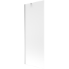 Mexen Next Badewannenabtrennung 1-flügelig 70 x 150 cm, mattiert, Chrom - 895-070-000-00-30-01