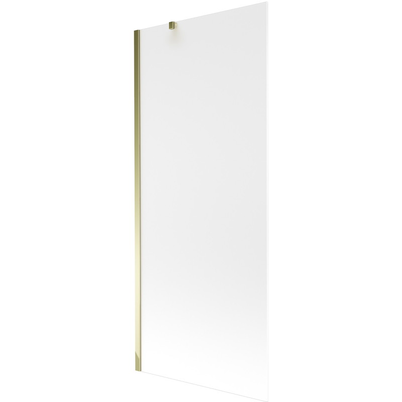 Mexen Next Badezimmer-Duschabtrennung 1-flügelig 80 x 150 cm, matt, gold - 895-080-000-00-30-50