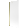 Mexen Next Duschabtrennung 1-flügelig 80 x 150 cm, satiniert, gold - 895-080-000-00-30-50