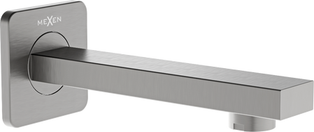 Mexen Cube Wandmontierte Badewannenauslauf, Graphit - 79370-66