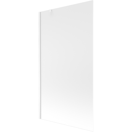 Mexen Next Badewannenabtrennung 1-flügelig 100 x 150 cm, gefrostet, weiß - 895-100-000-00-30-20