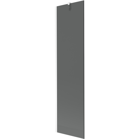 Mexen Next Badewannenabdeckung 1-flügelig 50 x 150 cm, grafit, weiß - 895-050-000-00-40-20