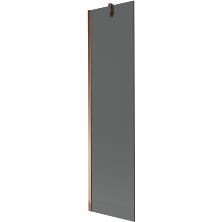 Mexen Next Duschabtrennung 1-flügelig 50 x 150 cm, Graphit, Roségold - 895-050-000-00-40-60
