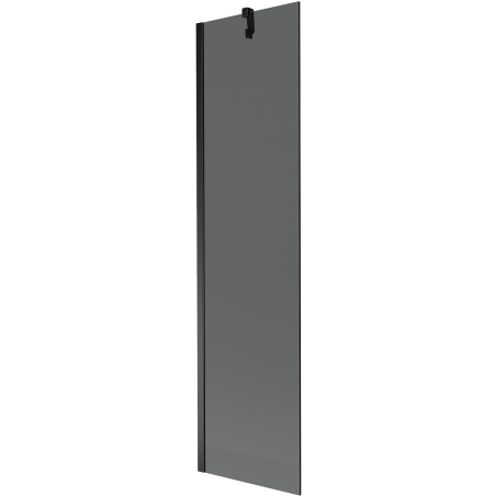 Mexen Next 1-flügelige Badewannenabtrennung 50 x 150 cm, Graphit, Schwarz - 895-050-000-00-40-70