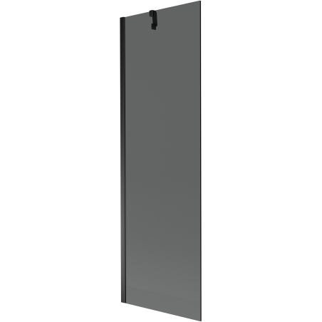 Mexen Next 1-flügelige Badewannenabtrennung 60 x 150 cm, Graphit, Schwarz - 895-060-000-00-40-70