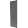 Mexen Next Badeaufsatz 1-flügelig 60 x 150 cm, Graphit, Schwarz - 895-060-000-00-40-70
