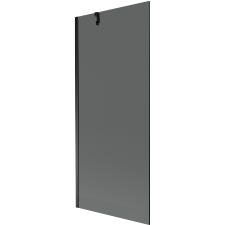 Mexen Next 1-flügelige Badewannenfaltwand 80 x 150 cm, Graphit, Schwarz - 895-080-000-00-40-70