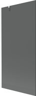 Mexen Next Badewannenwand 1-flügelig 90 x 150 cm, graphit, weiß - 895-090-000-00-40-20
