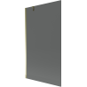 Mexen Next 1-flügelige Badewannenabtrennung 100 x 150 cm, graphit, gold - 895-100-000-00-40-50