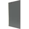 Mexen Next Wannenabtrennung 1-flügelig 100 x 150 cm, Graphit, Gold - 895-100-000-00-40-50