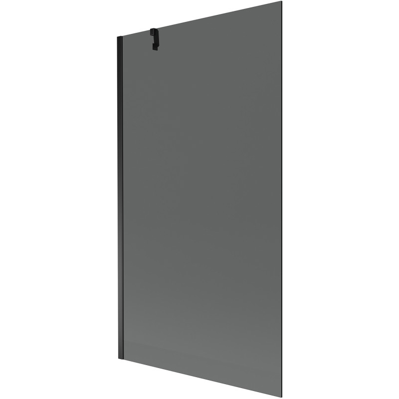 Mexen Next 1-flügelige Badewannenabtrennung 100 x 150 cm, Graphit, Schwarz - 895-100-000-00-40-70