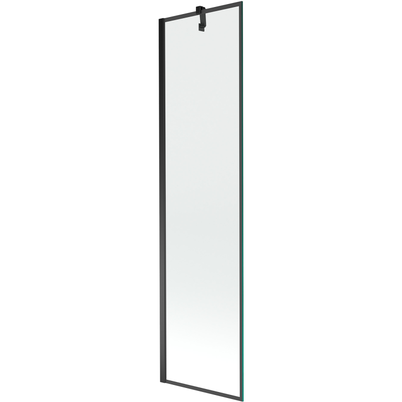 Mexen Next einteilige Duschwand 50 x 150 cm, schwarzer Rahmen, schwarz - 895-050-000-00-70-70