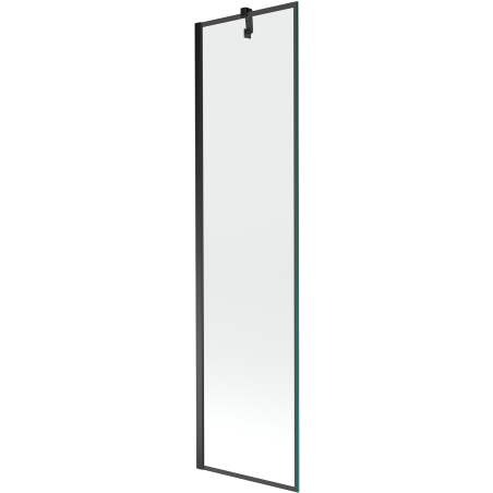 Mexen Next einteilige Duschwand 50 x 150 cm, schwarzer Rahmen, schwarz - 895-050-000-00-70-70